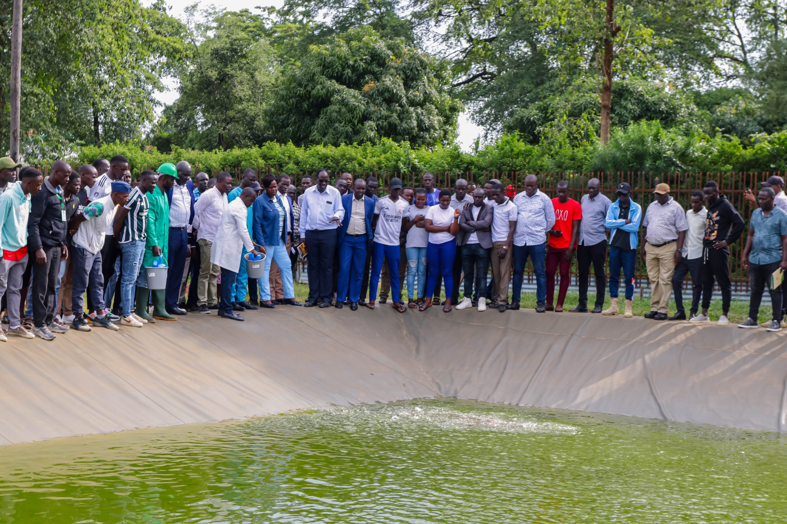Wanga on courtesy visit.